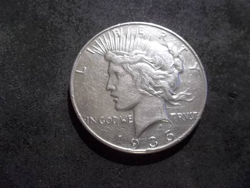 1935 Peace Silver Dollar