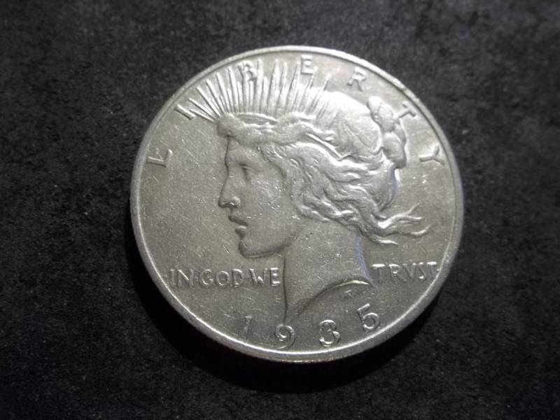 1935 S Peace Silver Dollar