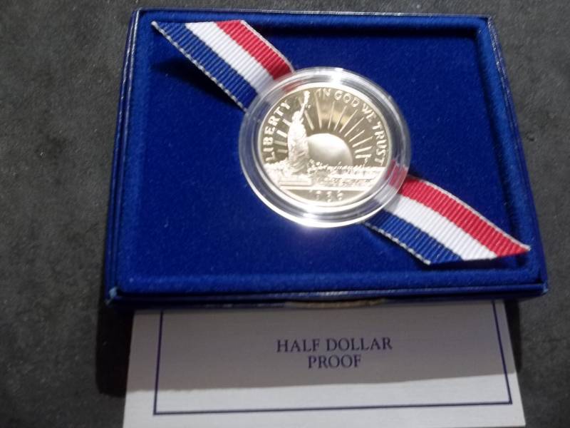 1986 US Liberty Half Dollar Proof