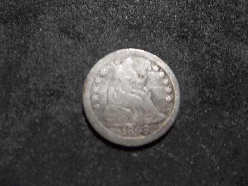 1848 Half Dime
