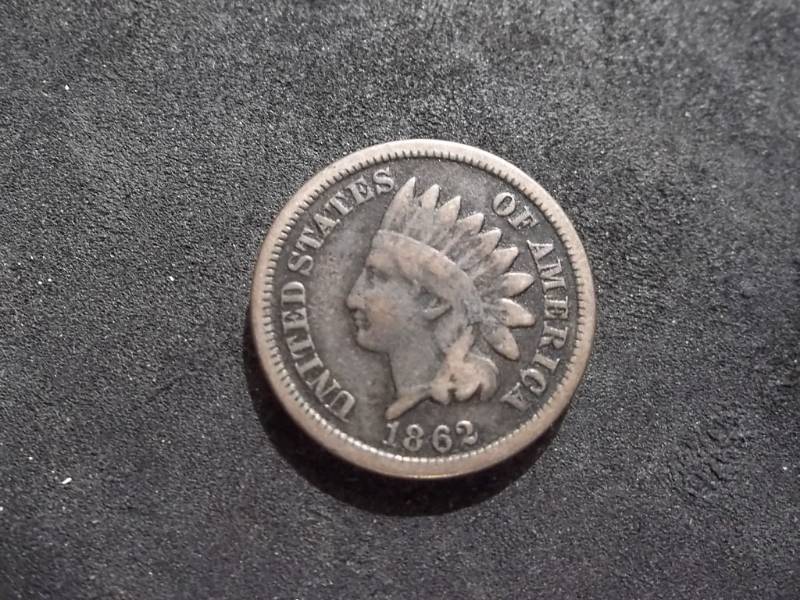 1862 Indian Head Cent