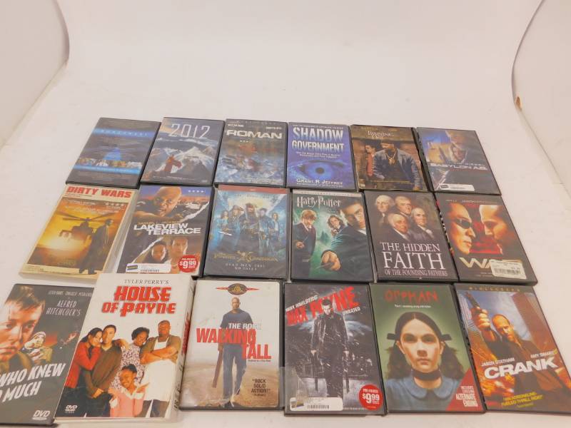 Lot Of Dvds