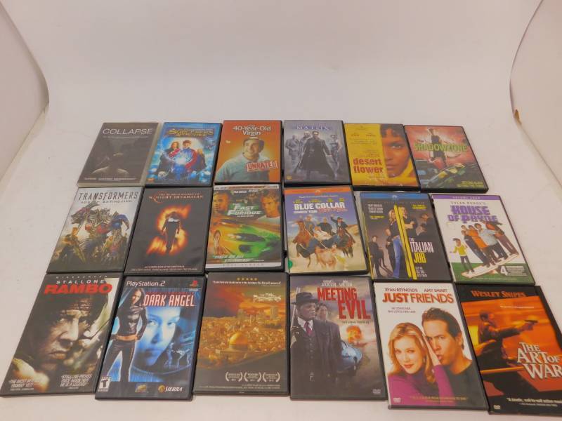 Lot Of Dvds