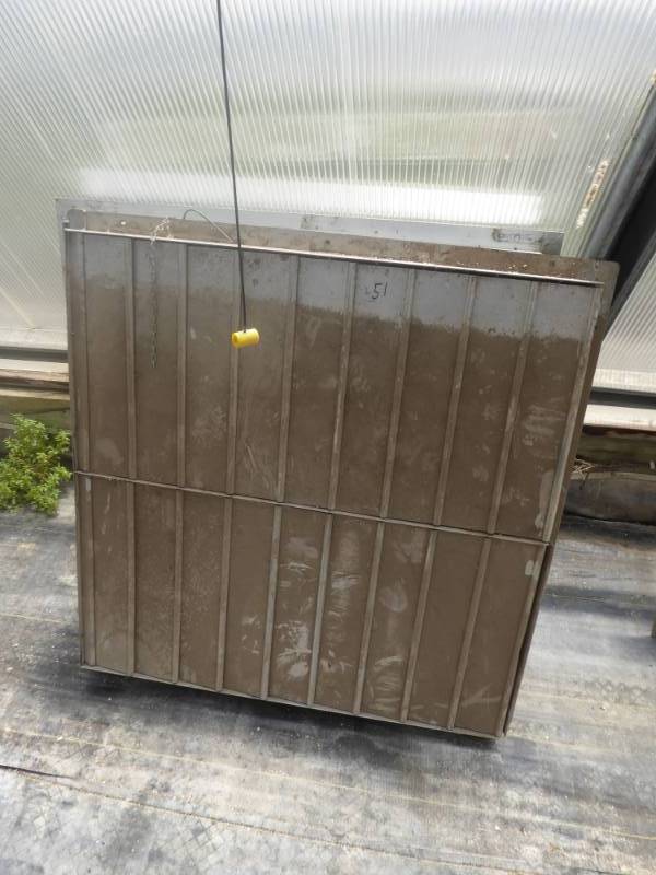 lot 51 image: Lot of Two 3 Greenhouse Louvers