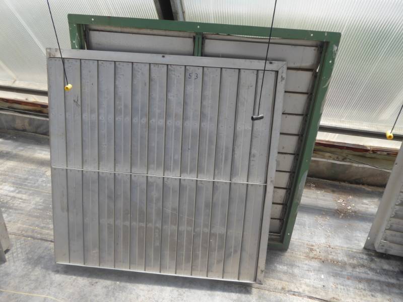 lot 53 image: Lot of Two 3 Greenhouse Louvers