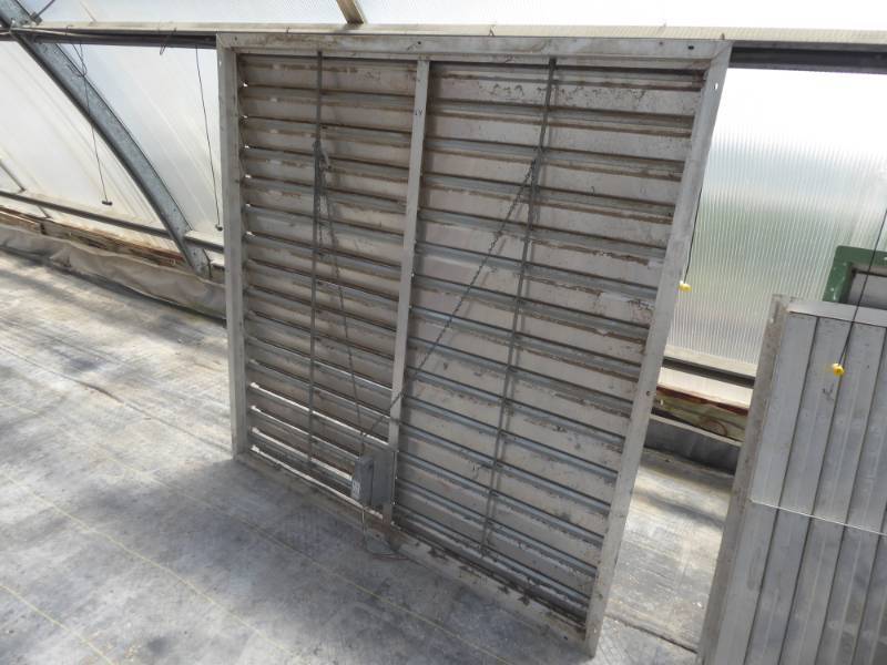lot 54 image: Lot of Two 5 Greenhouse Louvers