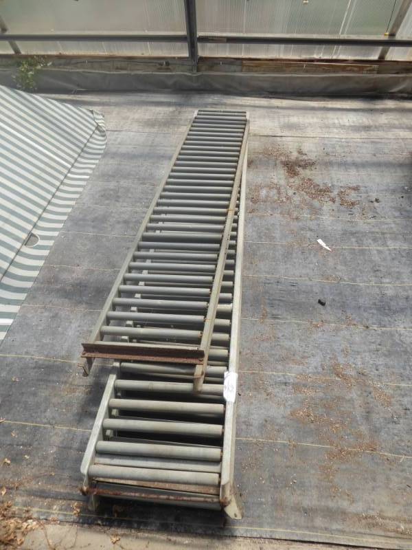 lot 56 image: Lot of Four Pieces of Roller Racking