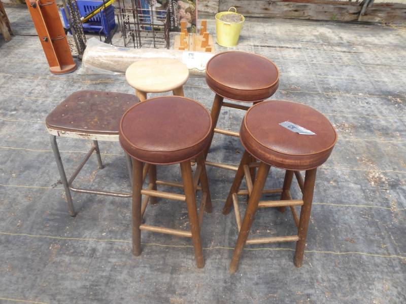 lot 68 image: Lot of Five Stools