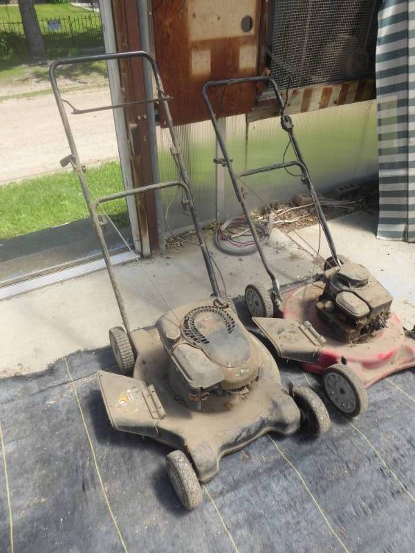 lot 71 image: Lot of Two Mowers For Repair