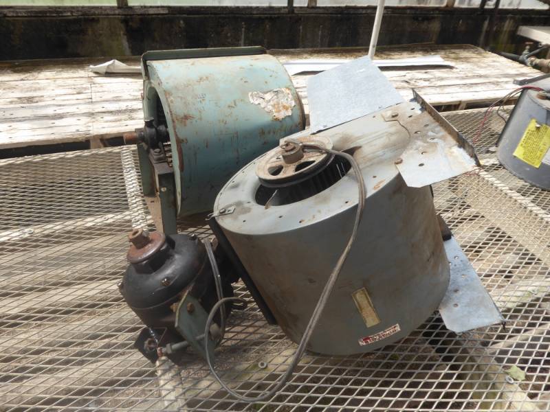 lot 97 image: Lot of Two Squirrel-Cage Blower Fans