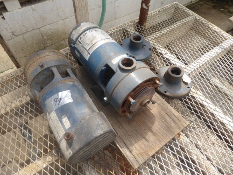 lot 99 image: Lot of Two Lake Irrigation Water Pumps
