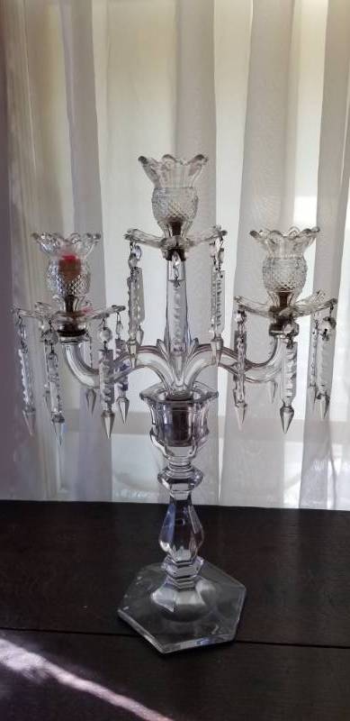 lot 61 image: Hollywood Regency Candelabra