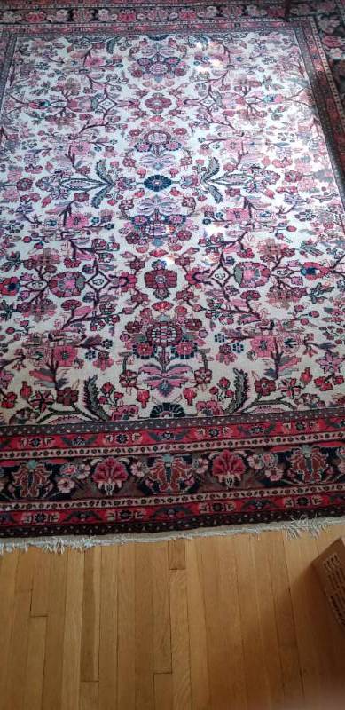 lot 2 image: Hamadan Persian Oriental Area Rug