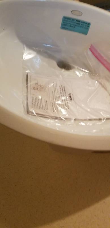lot 76 image: Koehler Caxton Undercounter Lavatory Sink Basin
