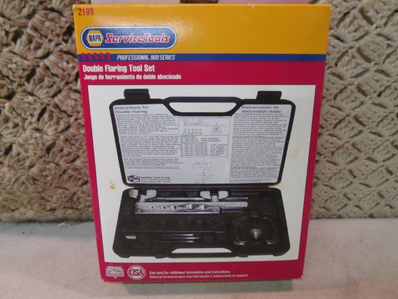 lot 9 image: NAPA Double Flaring Tool Set  EC1...