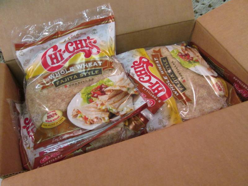 lot 28 image: Case of 12 8-Pack Chi-Chis Whole W...