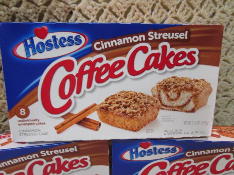 lot 63 image: 3 Boxes of Hostess Cinnamon Streuse...
