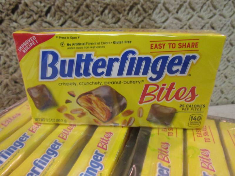lot 65 image: 9 Boxes of Butterfinger Bites Best ...