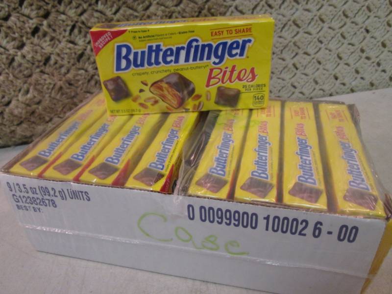 lot 66 image: 9 Boxes of Butterfinger Bites Best ...