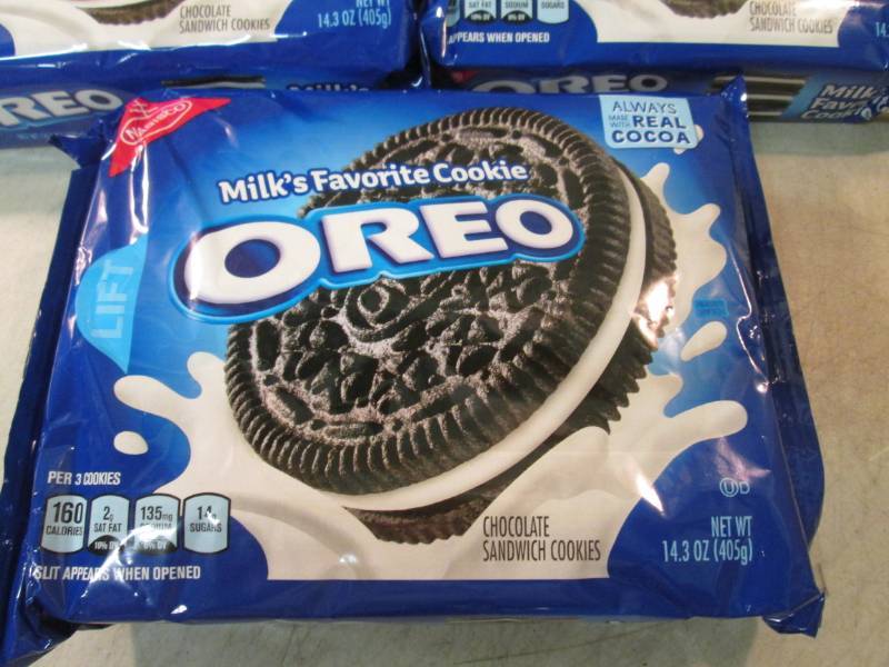 lot 72 image: 3 Packs of Oreo Cookies Best by Apr...