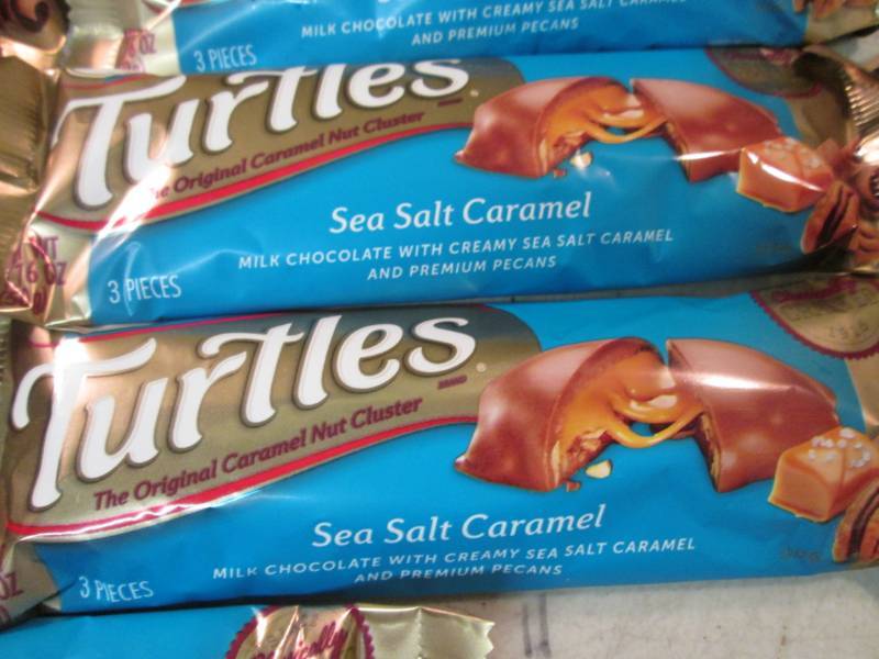 lot 80 image: 11 Sea Salt Caramel Turtles Best by...