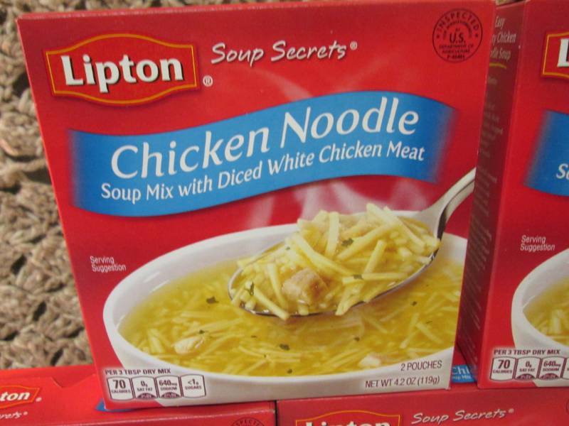lot 87 image: 12 Boxes of Lipton Soup Secrets Chi...