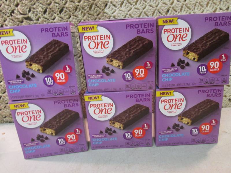 lot 94 image: 6 Boxes of Protein One Chocolate Ch...