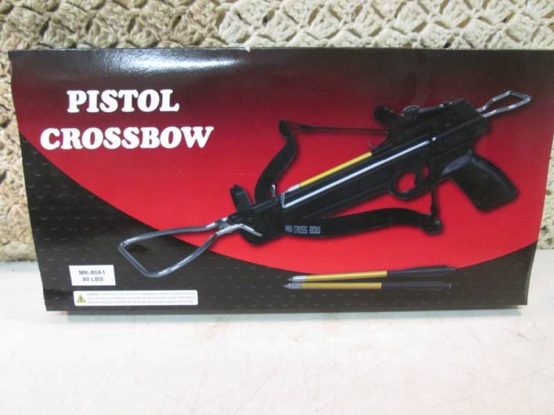 lot 123 image: 80 Pound Pistol Crossbox Unopened  ...