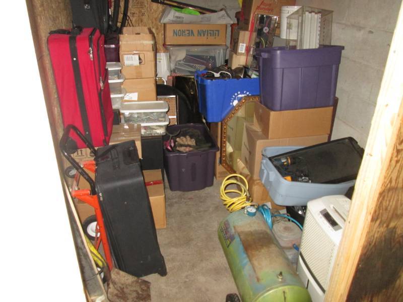 lot 126 image: 10 ft x 6 ft Storage Unit Full of a...