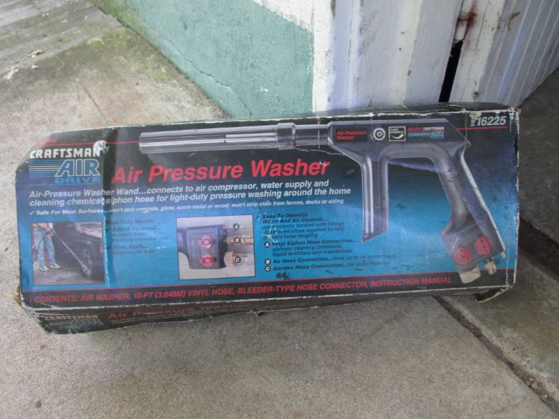 lot 130 image: Craftsman Air Driven Pressure Washe...