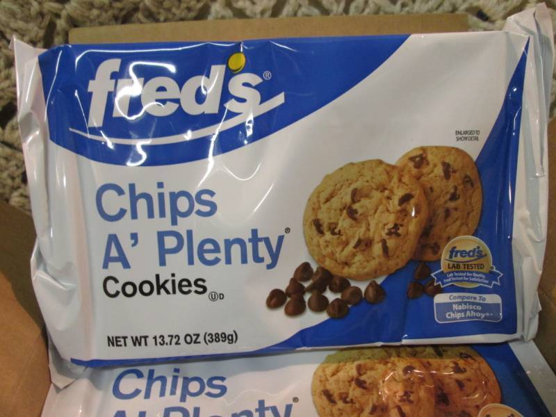 lot 174 image: Case of 12 Packs of Freds Chips A ...