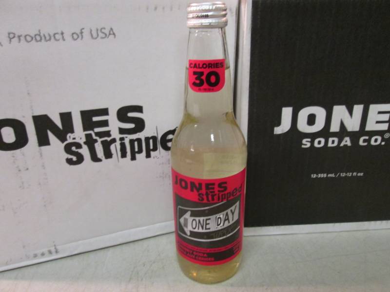 lot 177 image: 2 - 12 Packs of Jones Stripped Cher...