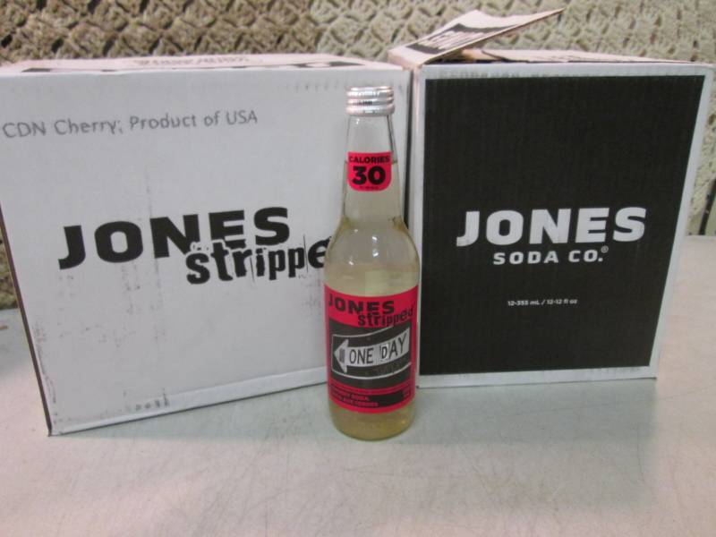 lot 178 image: 2 - 12 Packs of Jones Stripped Cher...
