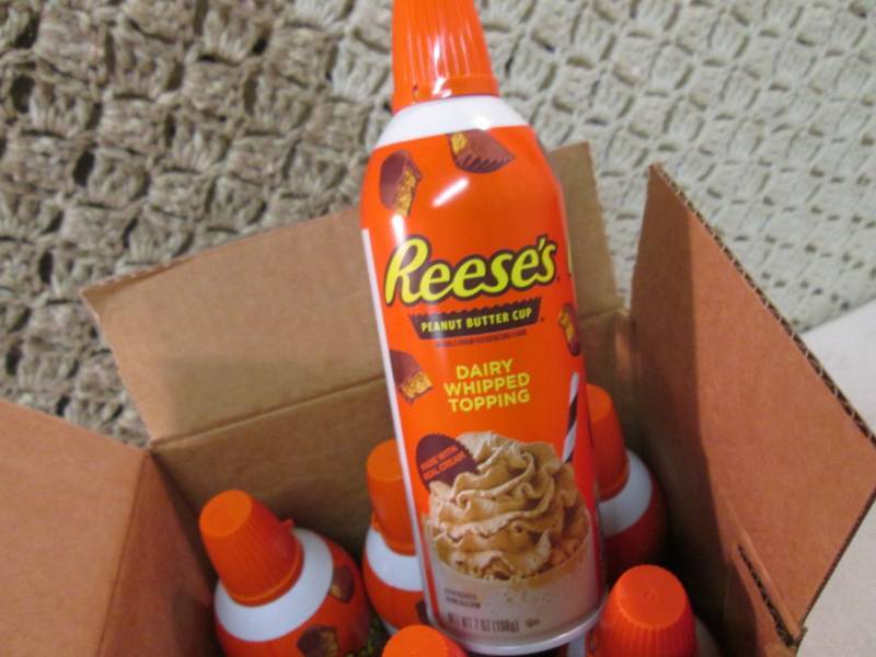 lot 188 image: 6 Cases of 6 Cans each of Reeses Pe...