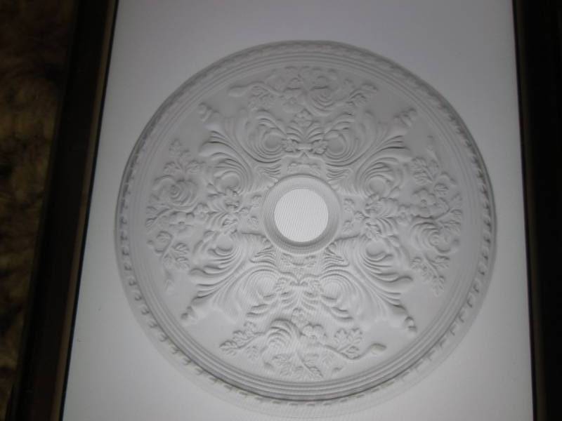 lot 210 image: Hampton Bay 28 White Cape May Ceil...