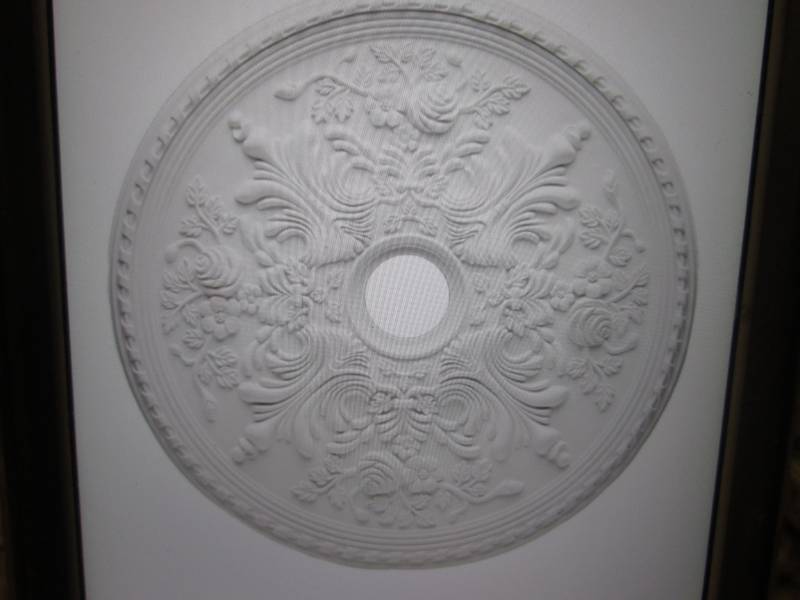 lot 211 image: Hampton Bay 28 White Cape May Ceil...
