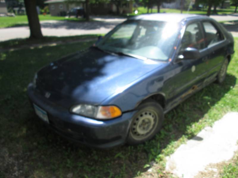 lot 1 image: 1995 Honda Civic 4-Door car - Automatic ...