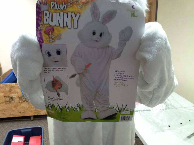 Plush Bunny Adult-Size Costume