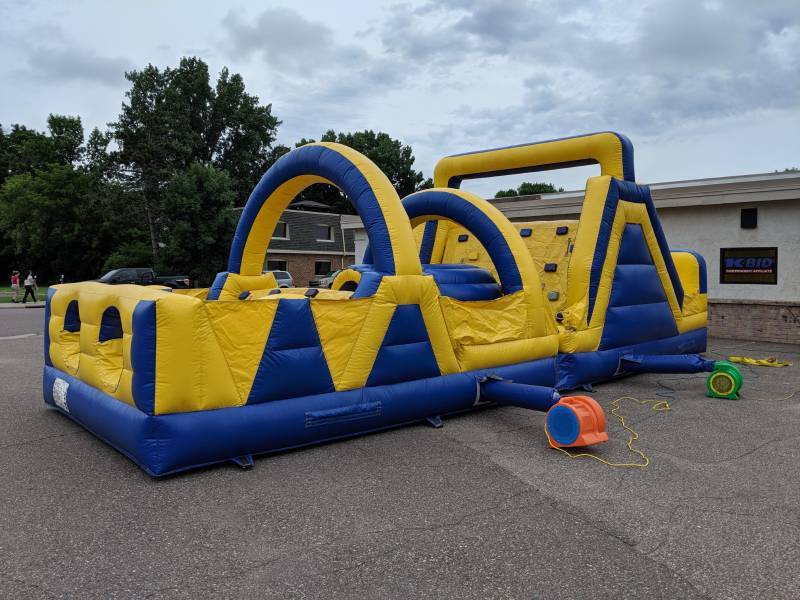 35ft Obstacle Course (Blue & Yellow)