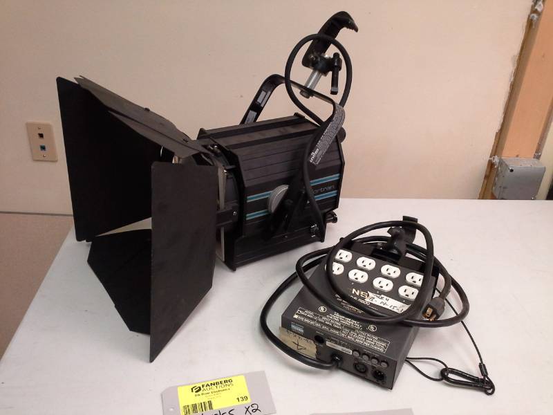 lot 139 image: Lot of (2) NSI DDS5600 Digital Dimming System, Colortran Lighting