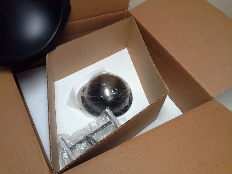 lot 167 image: Wren Solutions Analog Fixed Dome Camera CR8-L-T2 Ceiling Assembly 8in. Kit