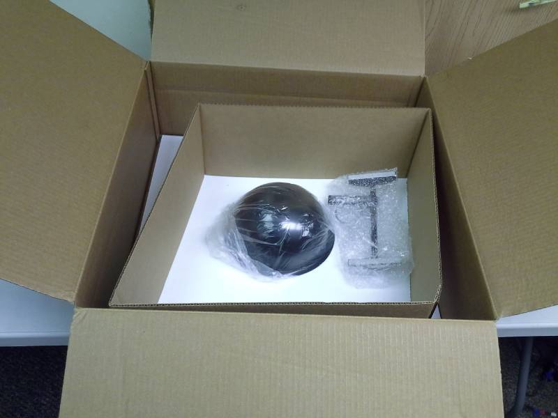 lot 169 image: Wren Solutions Analog Fixed Dome Camera CR8-L-T2 Ceiling Assembly 8in. Kit