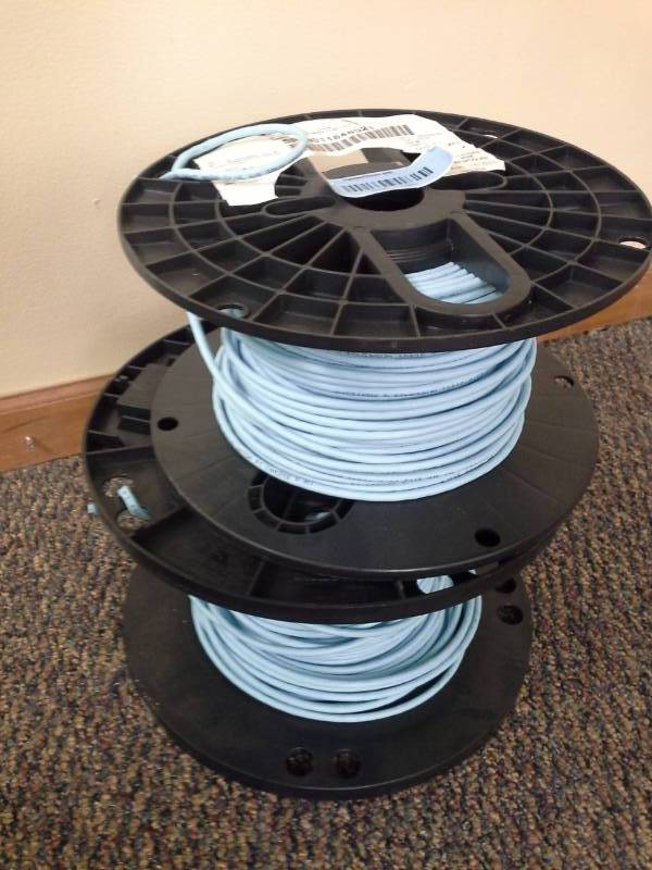 lot 229 image: Lot of (2) Cat5e Cable Spools