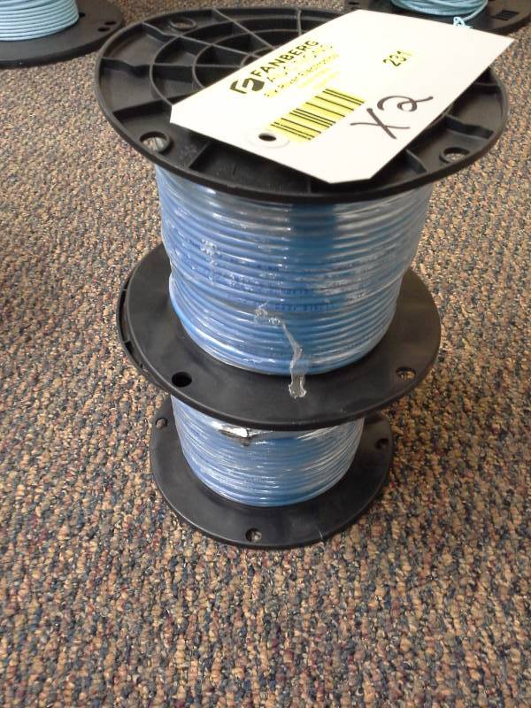 lot 231 image: Lot of (2) Cat5e Cable Spools