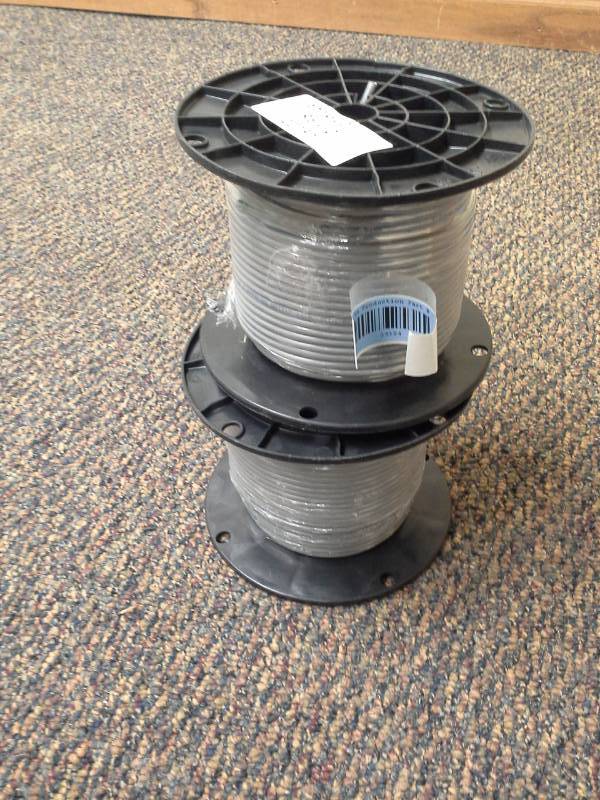 lot 232 image: Lot of (2) Cat5e Cable Spools