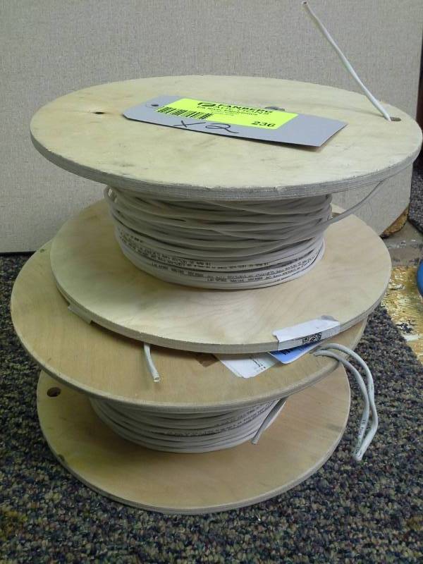 lot 236 image: Lot of (2) ADC 182 Plenum Stranded Conductor 911802 Spool