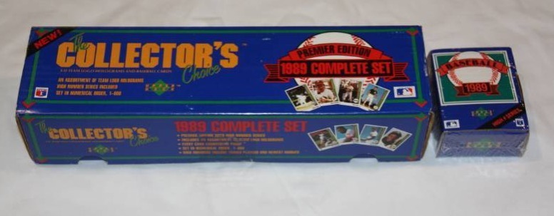 1989 Upper Deck Baseball Complete Set With High Series Box Set