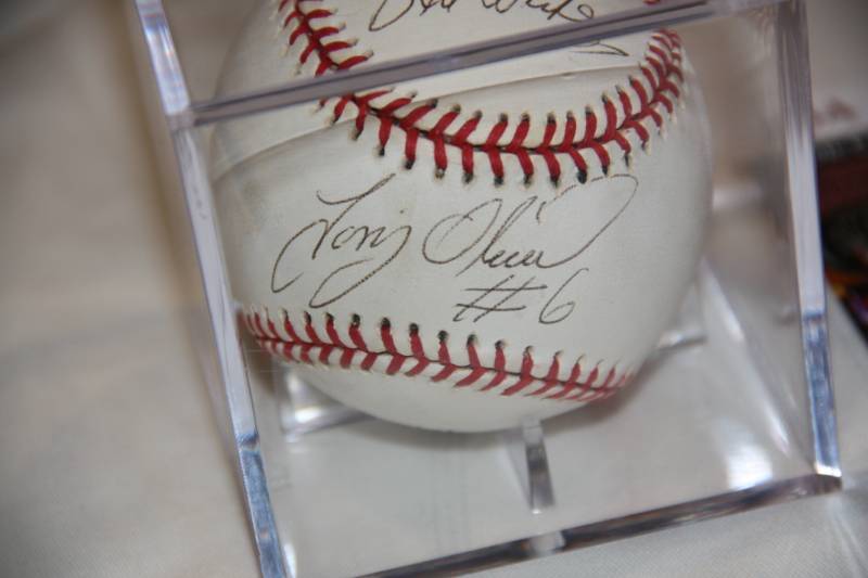 Tony Oliva Baseball Auto JSA COA