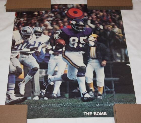Minnesota Vikings Sammy White The Bomb Poster