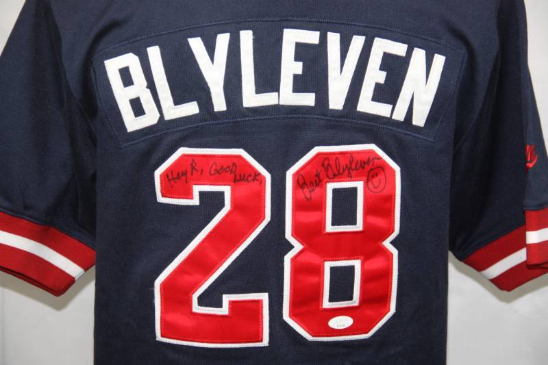 Minnesota Twins Bert Blyleven Jersey Auto JSA COA